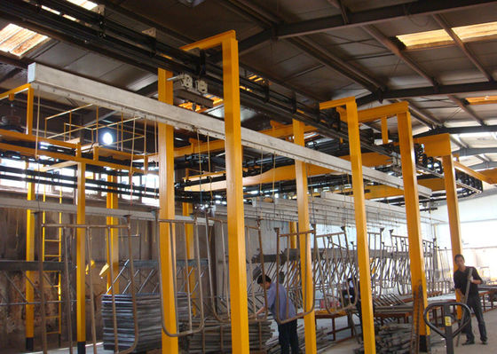 Le système automatique à haute production compact d'usine de revêtement de poudre a adapté la puissance aux besoins du client